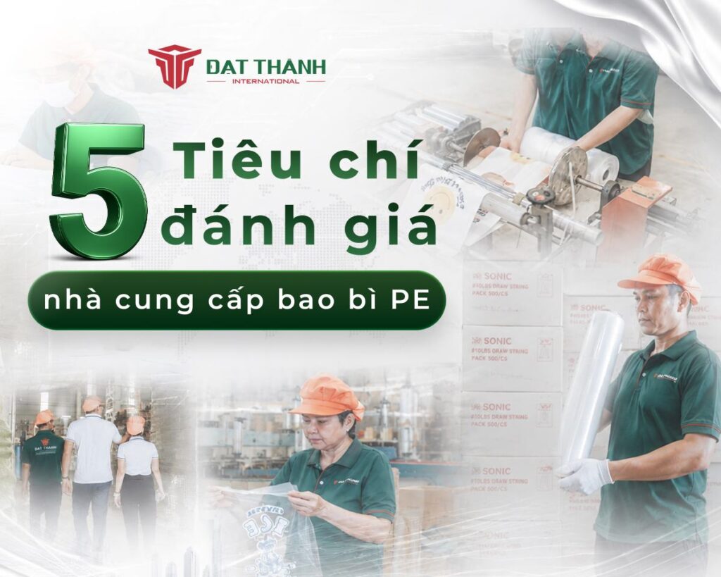 Hình ảnh quy mô kiểm soát chất lượng tại nhà máy sản xuất bao bì PE của DTI Plastic