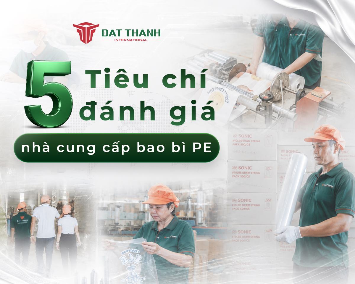 Tiêu Chí Đánh Giá Nhà Cung Cấp Bao Bì PE Quốc Tế Cho Doanh Nghiệp B2B